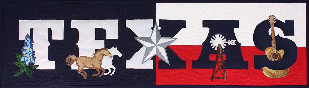 Texas Laser Cut Applique Kit