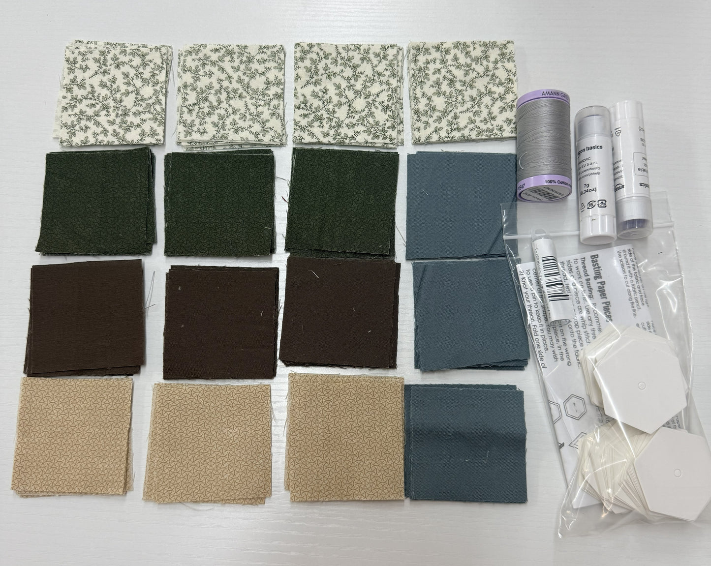 English Paper Piecing (The Chair) Starter Kit