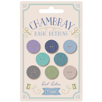 Tilda Chambray Buttons
