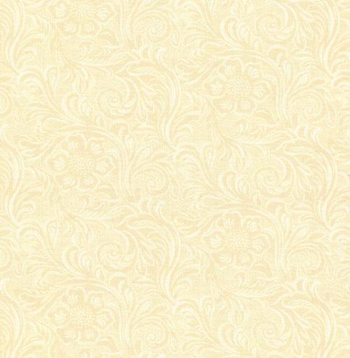 Tooled Leather - Cream