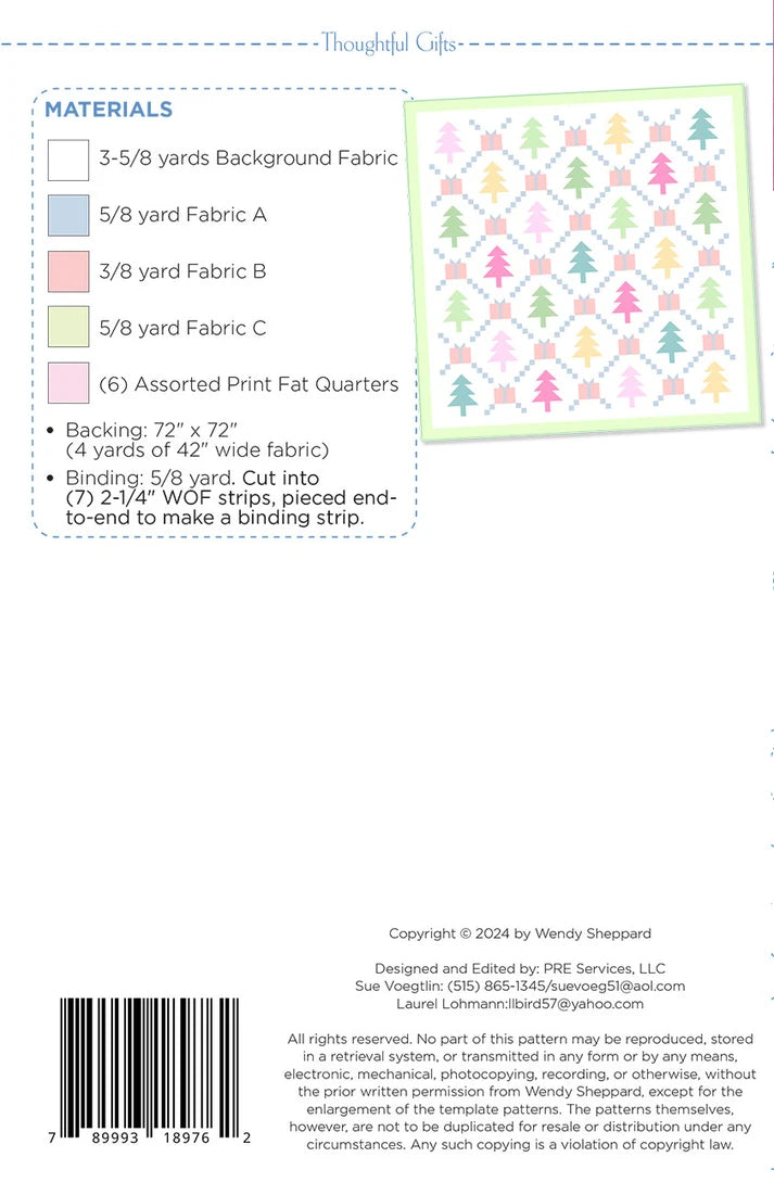 Tree-mendous! Quilt Pattern