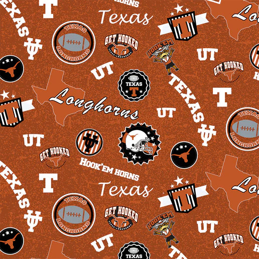UNIVERSITY OF TEXAS-Home State-100% Cotton-TX1208