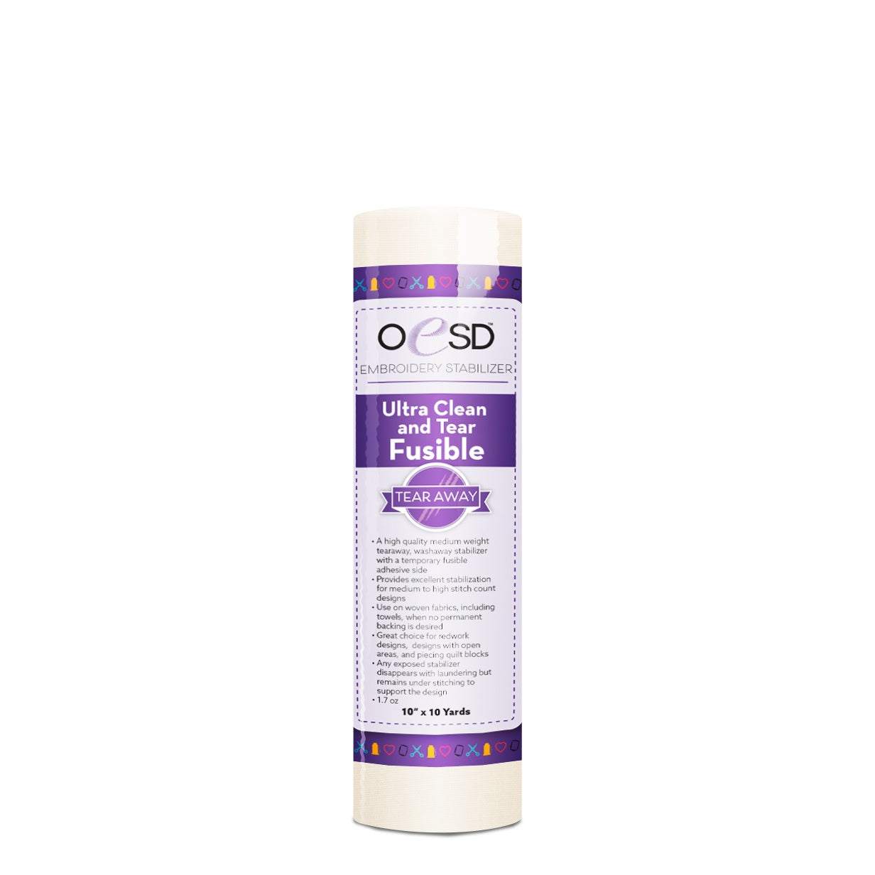 Ultra Clean & Tear Fusible Stabilizer