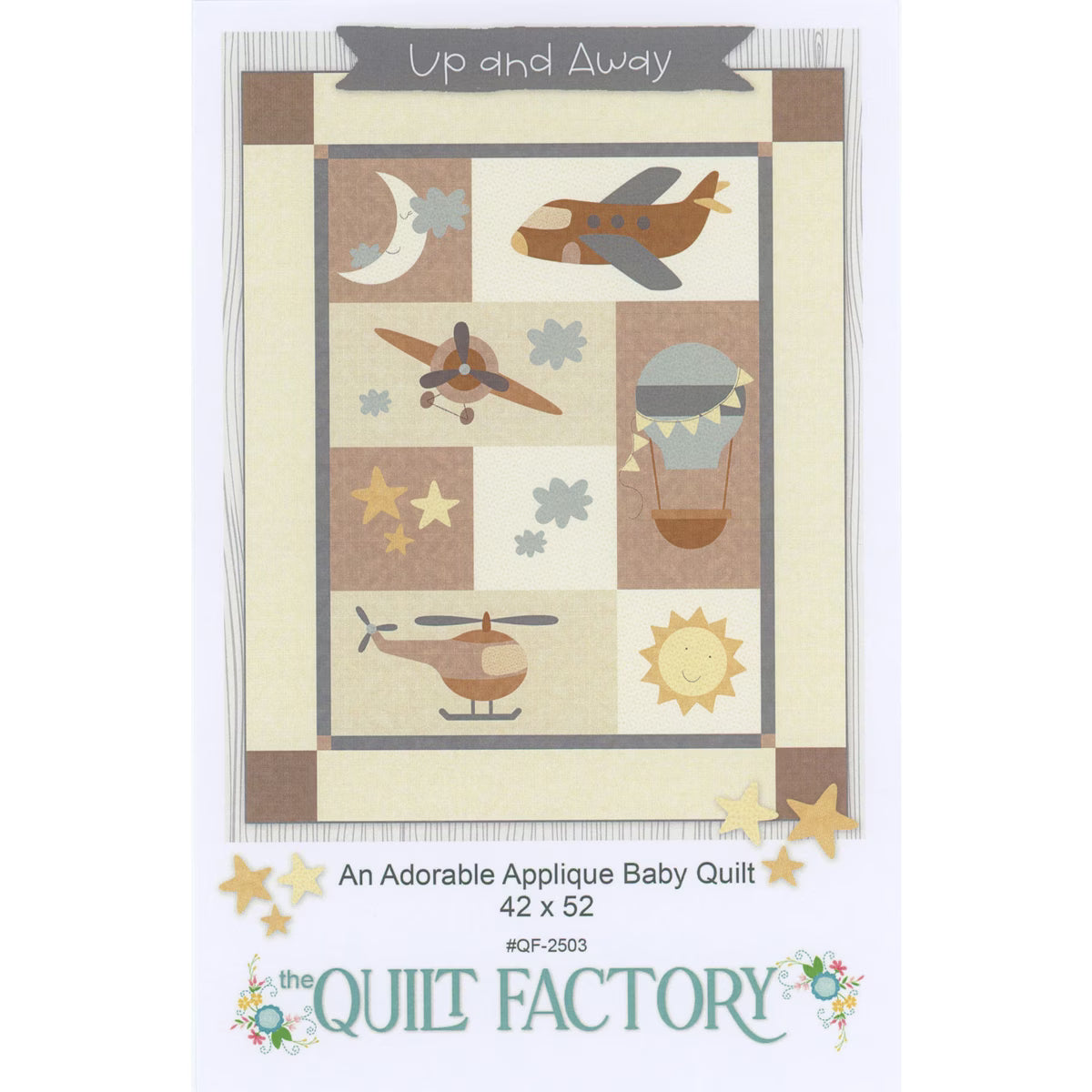 Up and Away - Applique Quilt Pattern