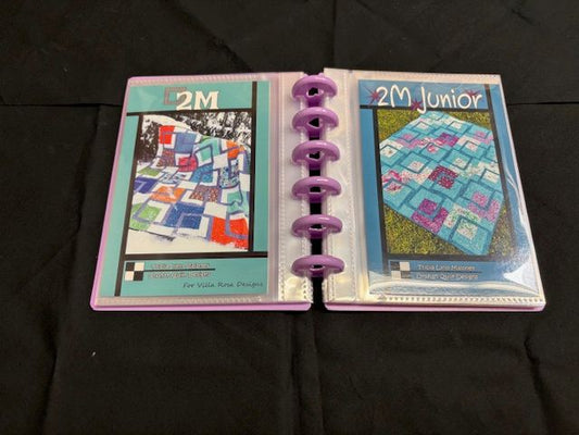 Discbound Villa Rosa Pattern Storage Binder