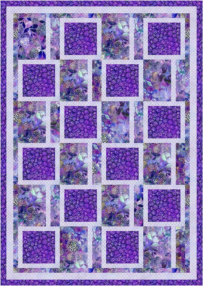 Weekend 3-Yard Quilts by Fabric Cafe