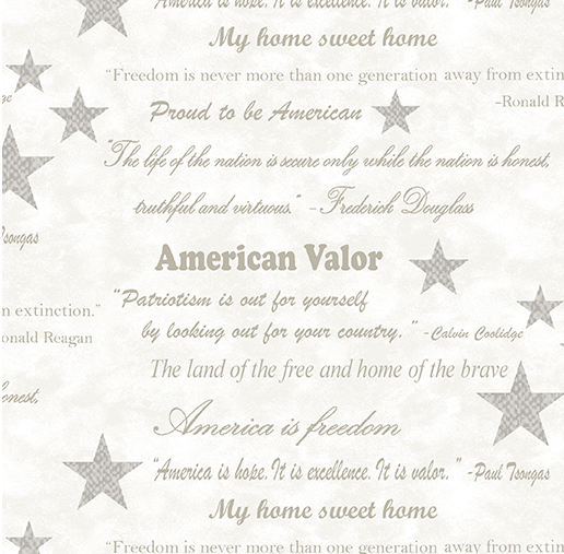 American Valor - Words of Valor Wide Back