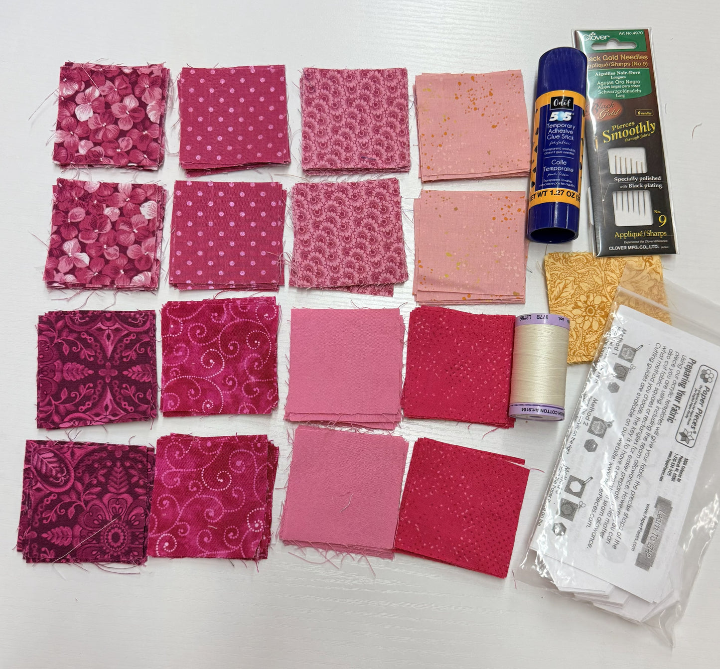 English Paper Piecing (Hey Good Lookin') Starter Kit