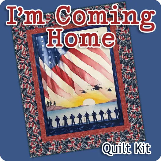 I'm Coming Home Panel Quilt Kit