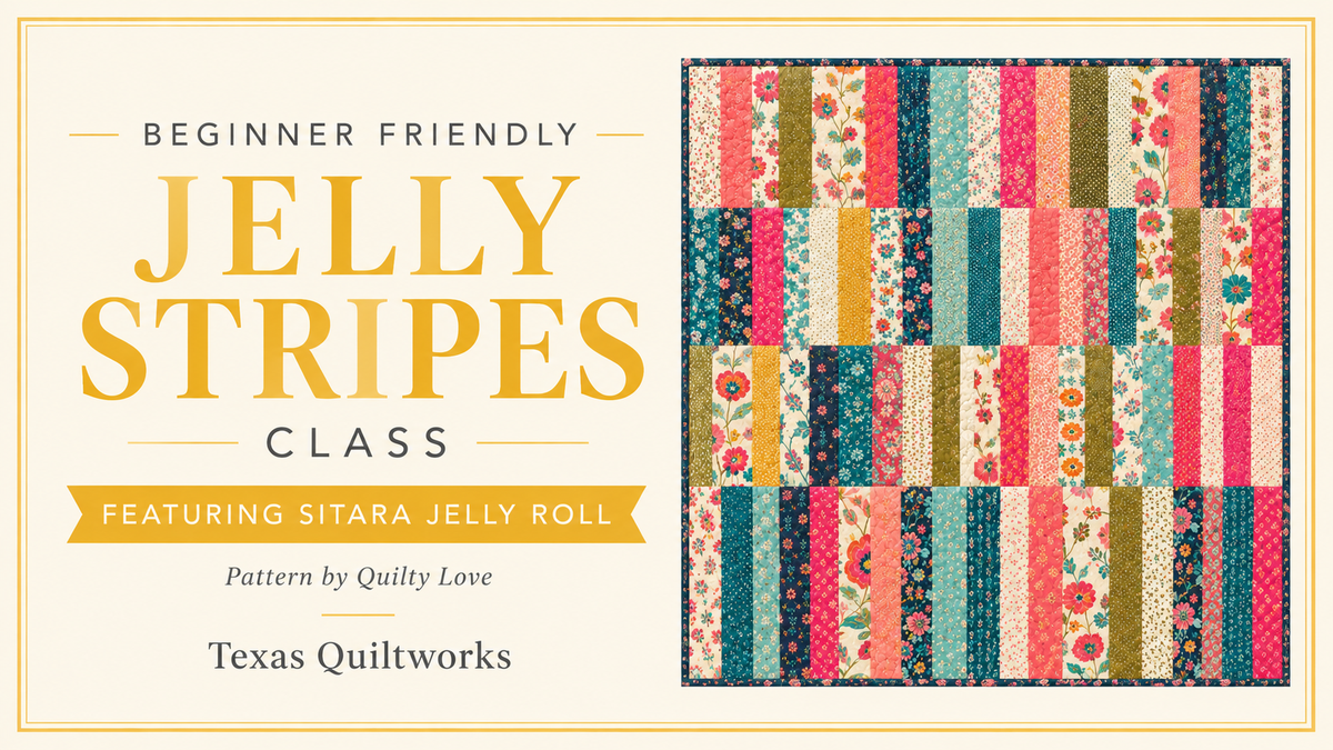 Sitara Jelly Roll Quilt Class