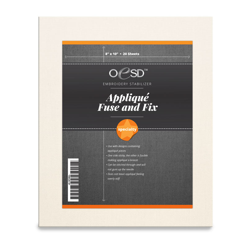 Applique Fuse and Fix Sheets - 20 8.5" X 11"-HBA20-10