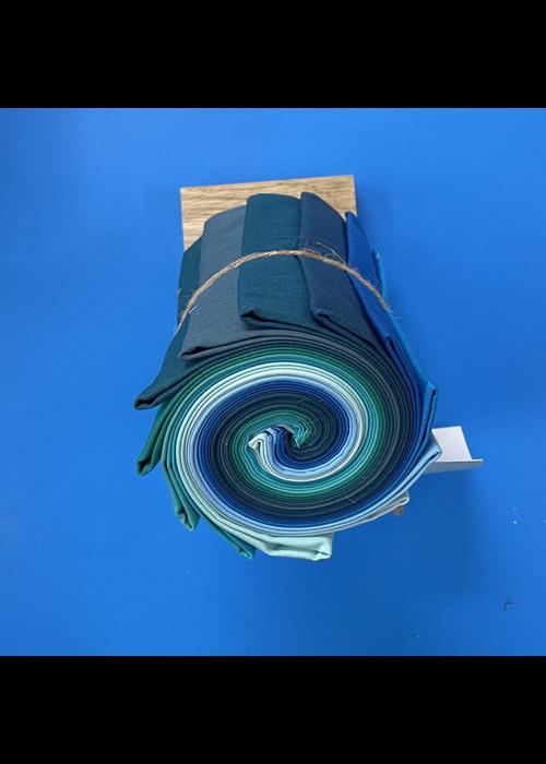 Hand-Dyed Solids-2 12 fq